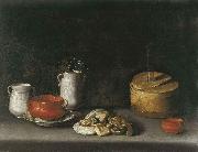 Juan van der Hamen y Leon Still Life with Porcelain and Sweets oil